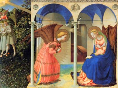 puzzle model The Annunciation,