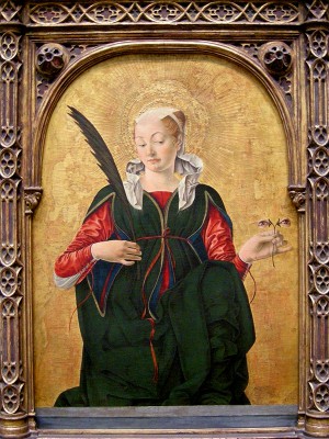 puzzle model St Lucia (Griffoni Altar)