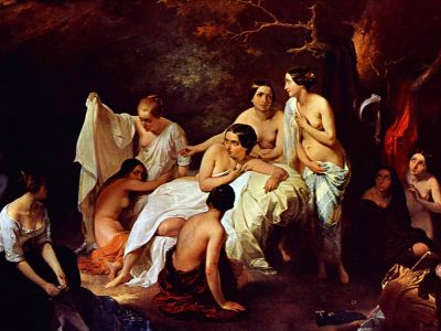 puzzle model Bath of the Nymphs