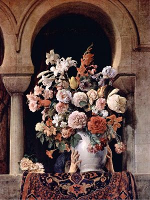puzzle model Vase of Flowers On The Window of a Harem