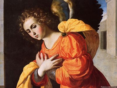 puzzle model Angel Gabriel from The Annunciation (detail)