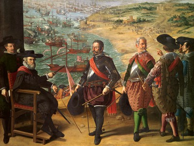 puzzle model The Defense of Cadiz Against the English