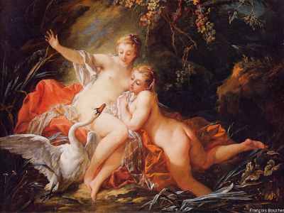 puzzle model Leda and the Swan