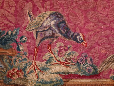 puzzle model Allegory of Fire, detail of the Tapestry
