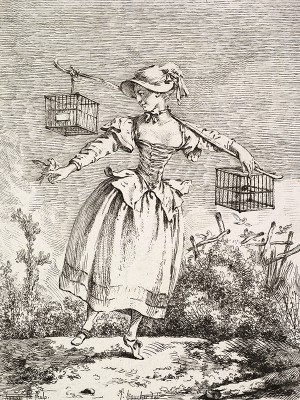 puzzle model The Bird Seller