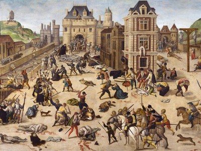puzzle model St. Bartholomew's Day massacre