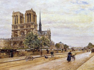 puzzle model Notre Dame of Paris