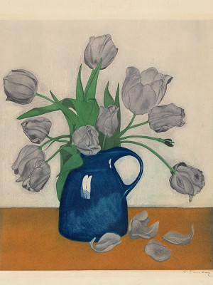 puzzle model Tulips in a vase