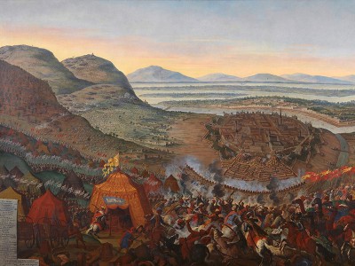 puzzle model Vienna Battle1683. Decisive Defeat of the Ottomans