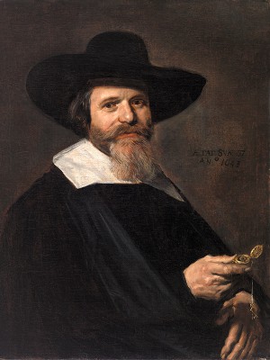 puzzle model Portrait of a Man Holding a Watch