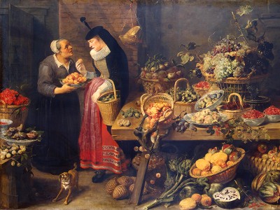 puzzle model Fruit Stall