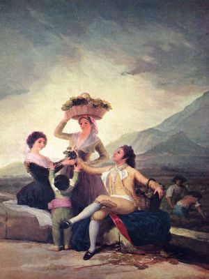 puzzle model The Grape Harvest or Autumn