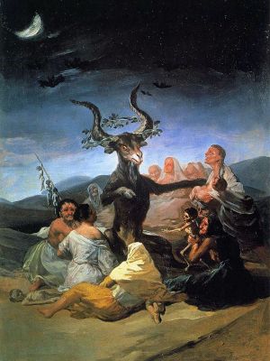 puzzle model Witches' Sabbath