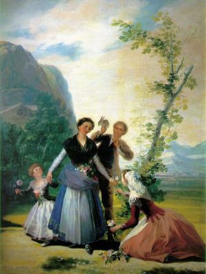puzzle model The Flower Girls or Spring