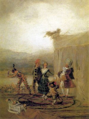 puzzle model The Strolling Players