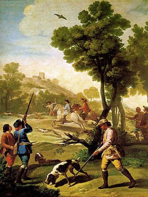 puzzle model Quail Hunting