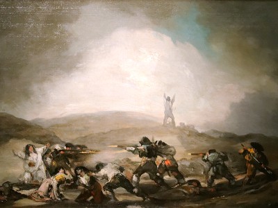 puzzle model Spanish War Scene, 1808-1812