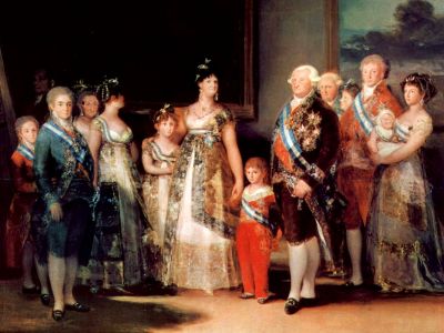 puzzle model Charles IV of Spain and His Family