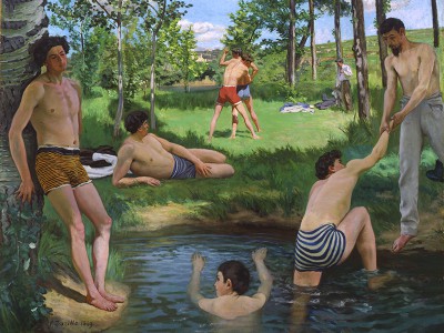 puzzle model Scène d'été, ou Les Baigneurs