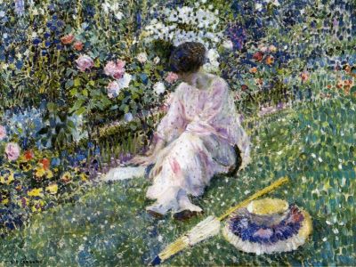 puzzle model Garden in June