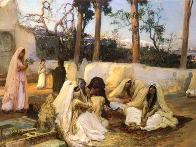 puzzle model Women at the Cemetery in Algiers
