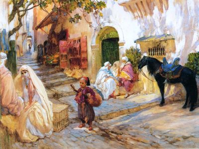 puzzle model A Street in Algiers