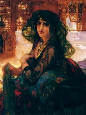 puzzle model A Harem Girl