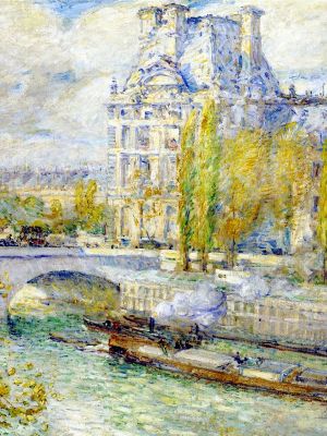 puzzle model The Louvre On Pont Royal