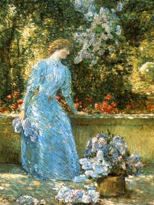 puzzle model Lady in the Park