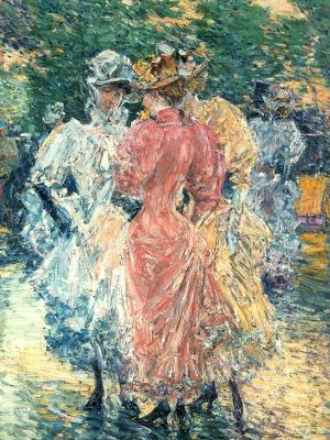 puzzle model Conversation on a Avenue