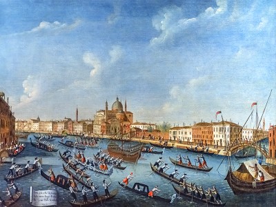 puzzle model Race in the Giudecca Canal