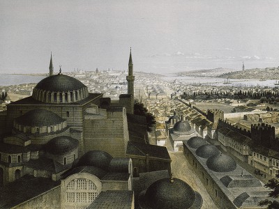 puzzle model Panorama of Constantinople, Taken from a Minaret of St. Sophie