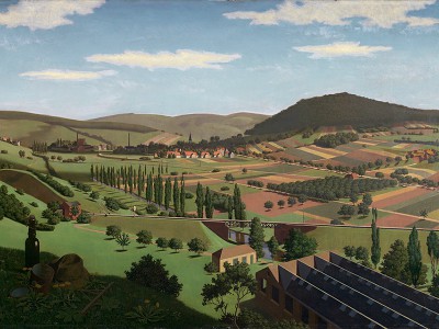 puzzle model Landscape near Berghausen