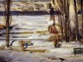thumbnail A Morning Snow Hudson River