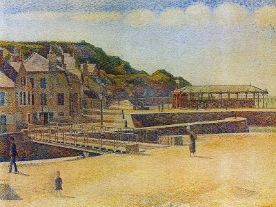 puzzle model The Harbour and the Quays at Port-en-Bessin