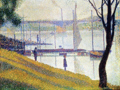 puzzle model Bridge of Courbevoie