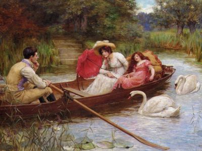 puzzle model Summer Pleasures On The River