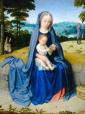 puzzle model The Rest on the Flight into Egypt