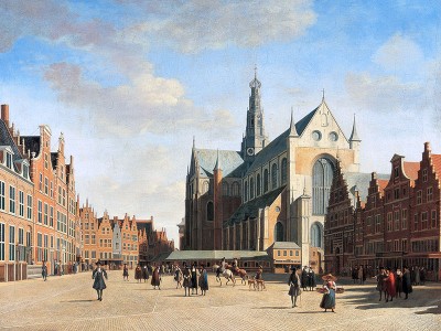 puzzle model The Great Market in Haarlem