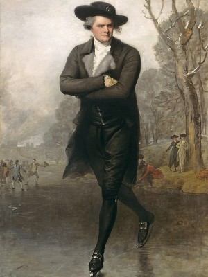 puzzle model The Skater (Portrait of William Grant)