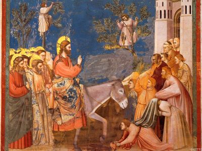 puzzle model Scrovegni Chapel : The Entry Into Jerusalem