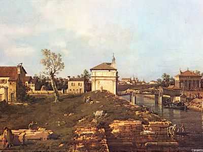 puzzle model The Brenta Canal in Padua