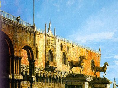 puzzle model The Horses Of San Marco (detail)