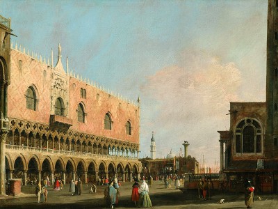 puzzle model View of the Piazzetta San Marco Looking South