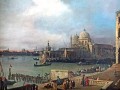 thumbnail L'Entrée du Grand Canal, avec Santa Maria della Salute et le canal de la Giudecca