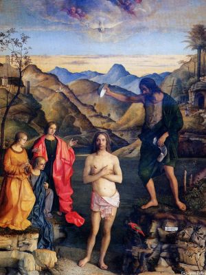 puzzle model Baptism of Christ