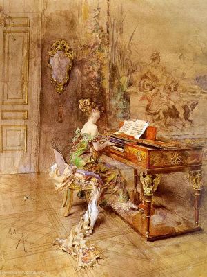 puzzle model The Lady Pianist