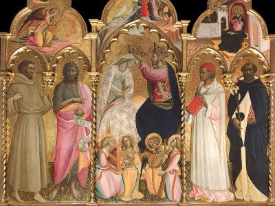 puzzle model Coronation of the Virgin with Four Angels