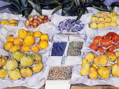 puzzle model Fruit on display