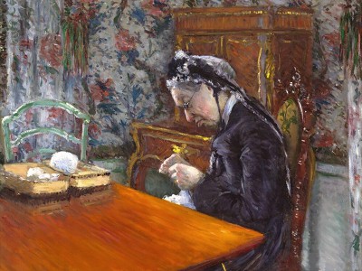 puzzle model Mademoiselle Boissière Knitting